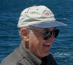 Gordon Moore på en fiskeresa, fotograf Steve Jurvetson, källa: Moore Fish, 5 Juli 2004, 11:44