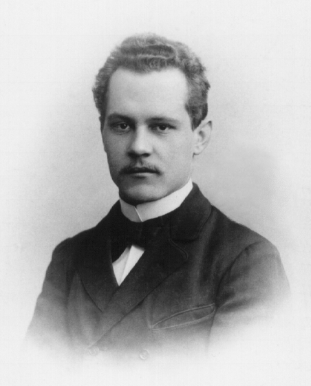 Arnold Sommerfeld, en tysk fysiker och  matematiker, 1897