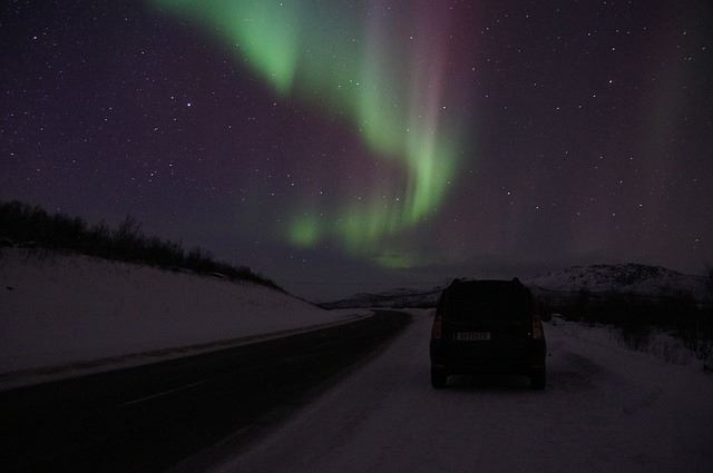  Northern Lights (Aurora Borealis), Lapland, Sweden, Kiruna. (Photo: MartinStr)