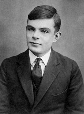 Alan Turing c. 1928 at age 16