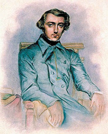 Крупнейший теоретик демократии Алексис де Токвиль (1805-1859)