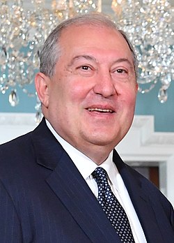 Armen Sargsyan is an Armenian politician, physicist and computer scientist who has served as the President of Armenia since 2018